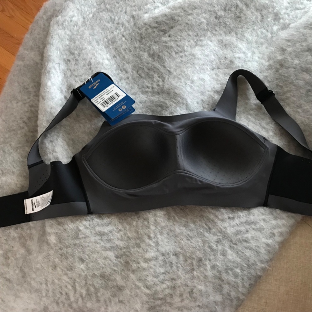 BROOKS DARE SCOOPBACK RUN BLACK SPORTS BRA - Picture 10 of 10